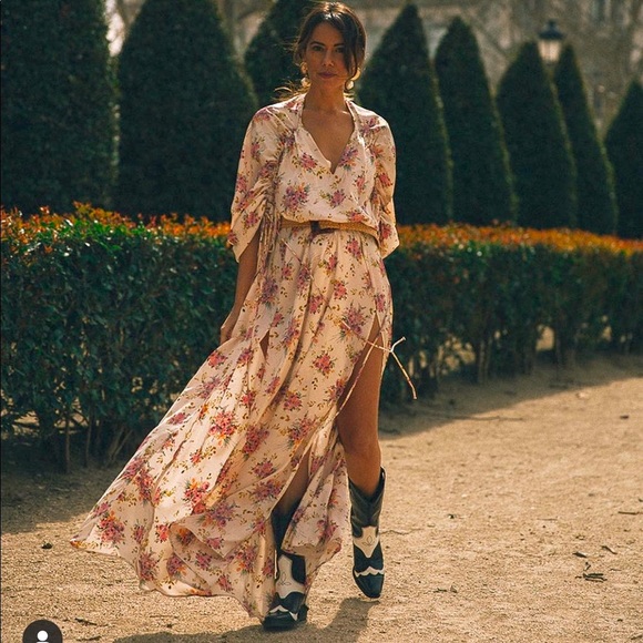 Last🔥Mango trendy floral dress bloggers fav - Picture 5 of 16